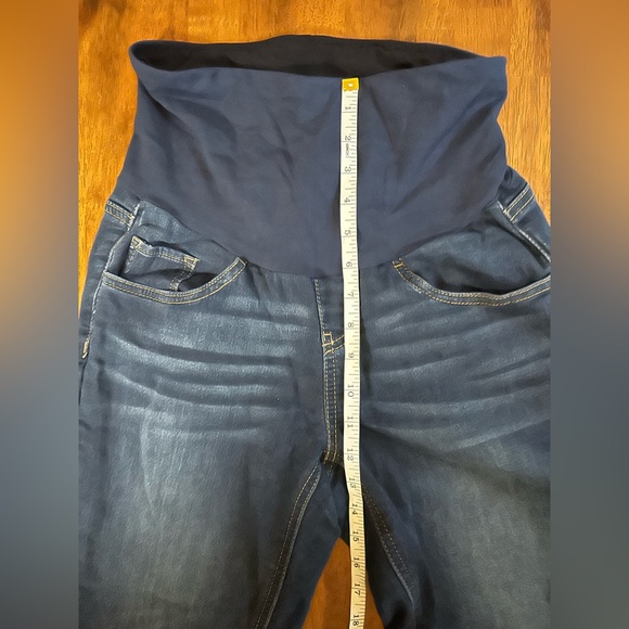Motherhood Maternity Postpartum Bounceback Jeans | Dark Wash | Women’s Small - Picture 11 of 16